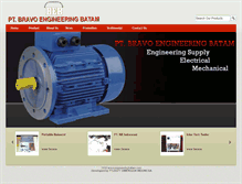 Tablet Screenshot of bravoengineeringbatam.com